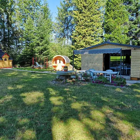 בקתה Aux 3 Ours , Kota-grill, Sauna Le Val-dʼAjol